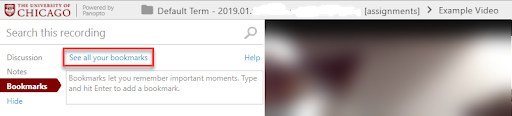 See all your bookmarks