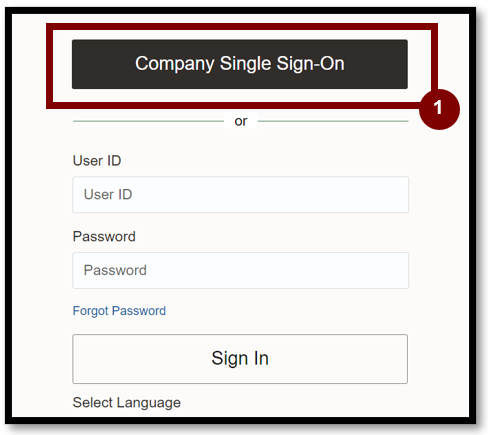 A screen shot of a login screen

Description automatically generated