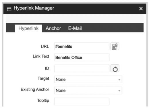 Link to Anchor