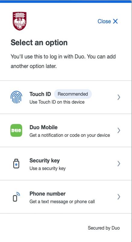 Select an option