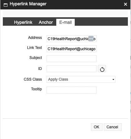 Email Links
