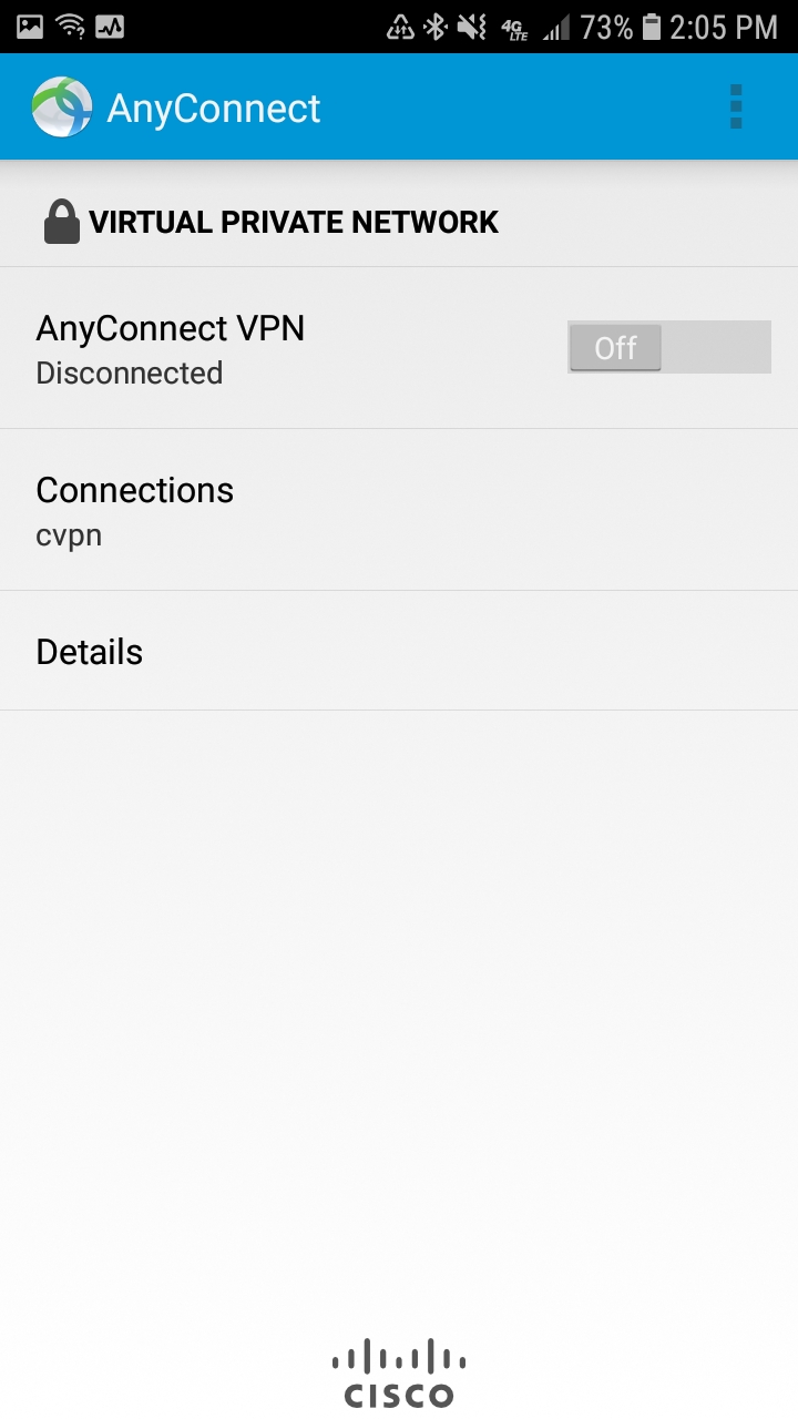 Add cvpn to connections option