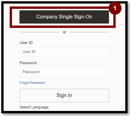 A screen shot of a login screen

Description automatically generated