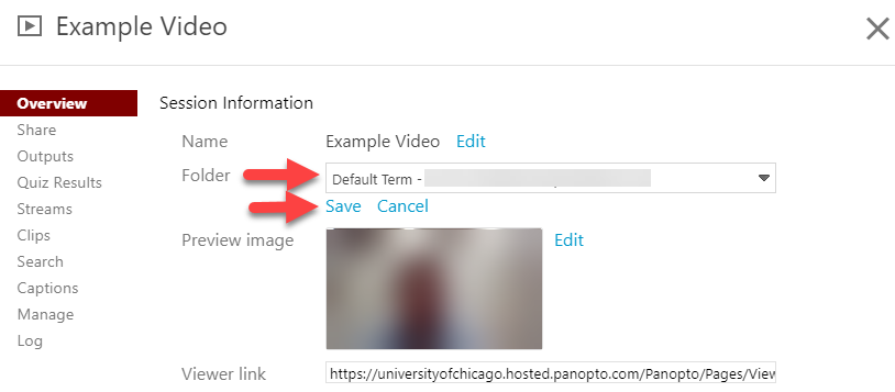 New Folder and Save button