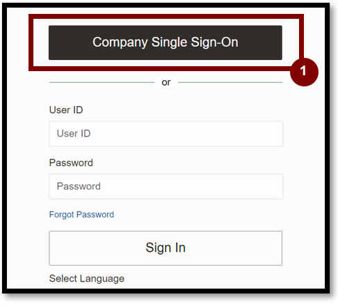 A screen shot of a login screen

Description automatically generated