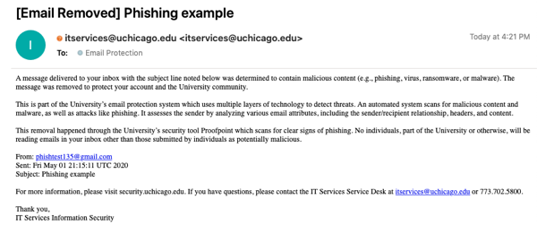 Image of Quarantine Email Digest