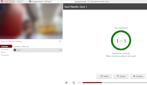 Quiz Score